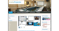Desktop Screenshot of anekaprojector.com